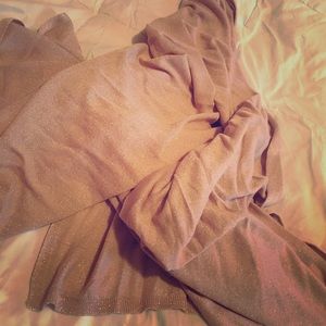 Light Pink Glitter Zara Scarf